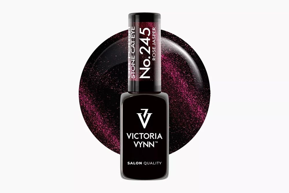 GEL POLISH 245 Cat Eye Rose Jasper 8 ml - lakier hybrydowy