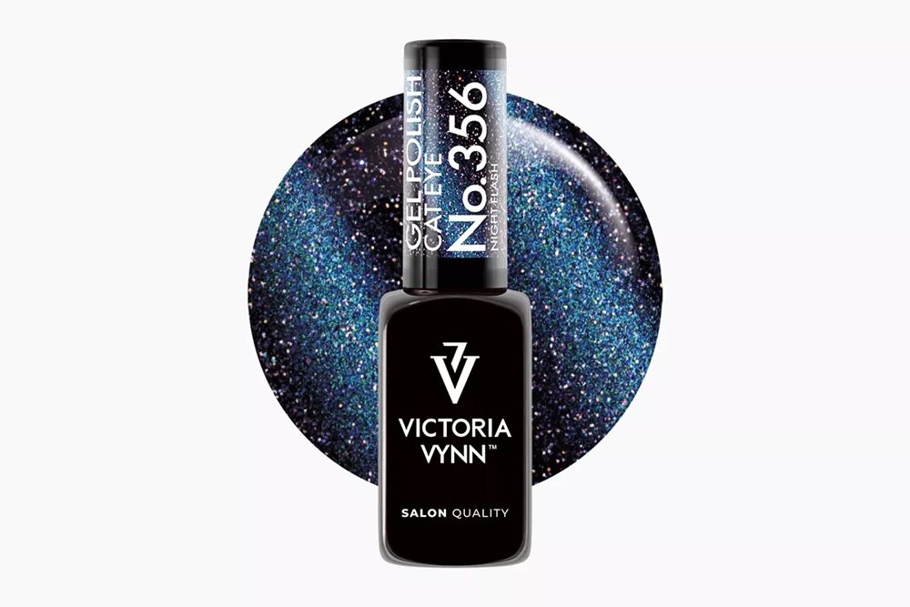 GEL POLISH 356 Cat Eye Night Flash 8 ml - lakier hybrydowy