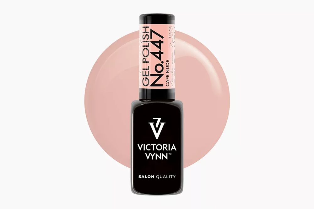 GEL POLISH 447 Cafe Nude 8 ml - lakier hybrydowy