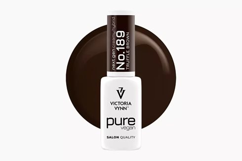 PURE VEGAN CREAMY HYBRID 189 Truffle Brown 8 ml - lakier hybrydowy