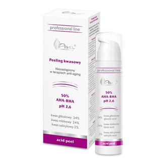 Peeling kwasowy 50% AHA-BHA pH 2,6 50 ml - peeling anti-aging