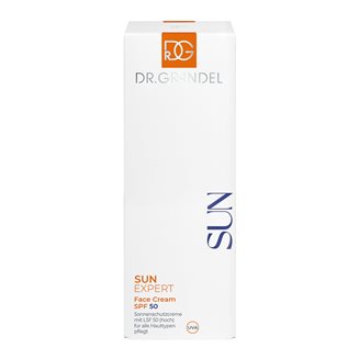 Sun Expert Face Cream SPF 50 50 ml - krem przeciwsłoneczny do twarzy z ektoiną i kofeiną