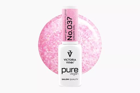 PURE VEGAN CREAMY HYBRID 037 Dream Girl 8 ml - lakier hybrydowy