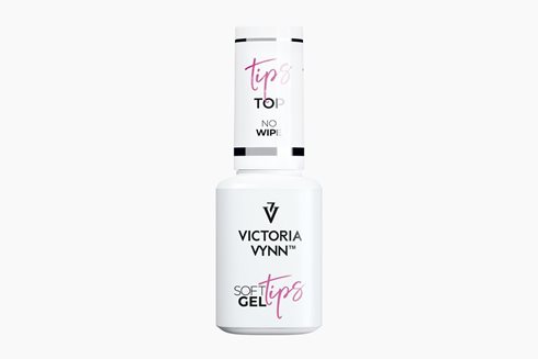 SOFT GEL TIPS TOP TIPS No Wipe 15 ml - top hybrydowy