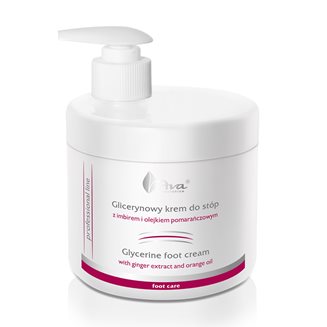 Glicerynowy krem do stóp z imbirem 500 ml - krem rozgrzewający