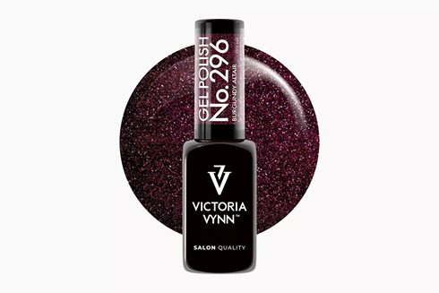 GEL POLISH 296 Burgundy Altair 8 ml - lakier hybrydowy