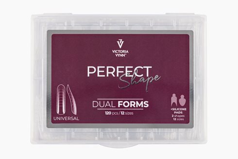 PERFECT SHAPE DUAL FORMS Universal 120 pcs - formy górne