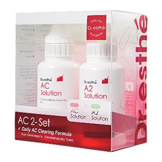 AC 2-Set 30 ml + 30 ml - zestaw przeciwtrądzikowy AC Solution + A2 Solution