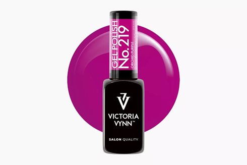 GEL POLISH 219 Orchid Purple 8 ml - lakier hybrydowy