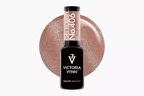 GEL POLISH 406 Second Skin 8 ml - lakier hybrydowy