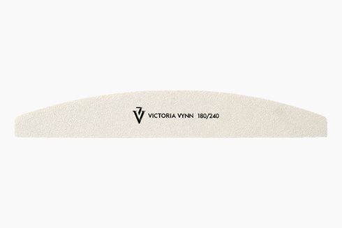 NAIL FILE 180/240 White Crescent - pilnik do paznokci