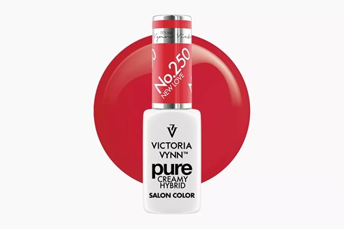 PURE CREAMY HYBRID 250 New Love 8 ml - lakier hybrydowy