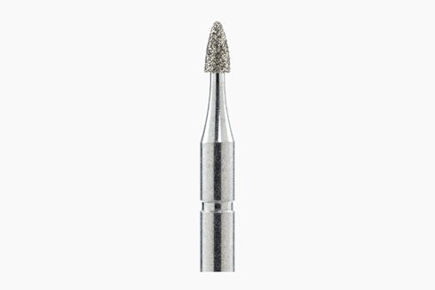 DRILL BIT Diamond Small Flame 1.6 mm - frez do skórek