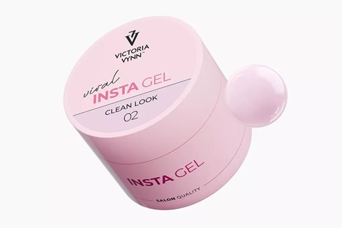 INSTA GEL 02 Clean Look 40 ml - żel budujący samopoziomujący