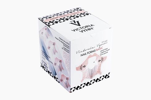 NAIL FORMS BASIC 400 pcs - szablony
