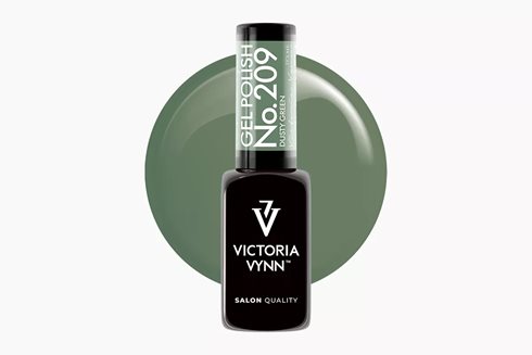 GEL POLISH 209 Dusty Green 8 ml - lakier hybrydowy