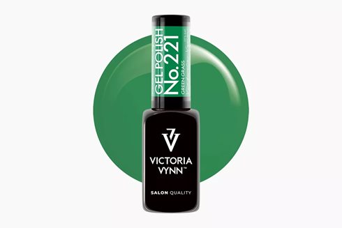 GEL POLISH 221 Green Grass 8 ml - lakier hybrydowy