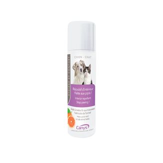 Odstraszacz wewnętrzny 150 ml - spray zniechęcający psy i koty do załatwiania się w domu
