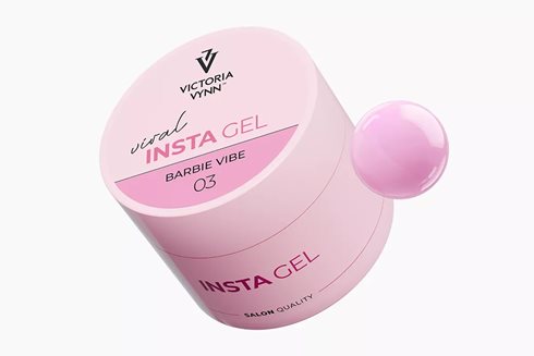 INSTA GEL 03 Barbie Vibe 40 ml - żel budujący samopoziomujący
