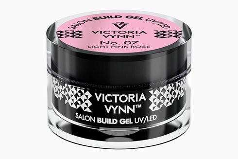 BUILD GEL 07 Light Pink Rose 15 ml - żel budujący samopoziomujący