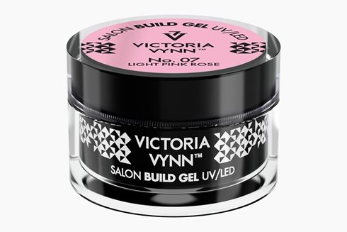 BUILD GEL 07 Light Pink Rose 50 ml - żel budujący samopoziomujący