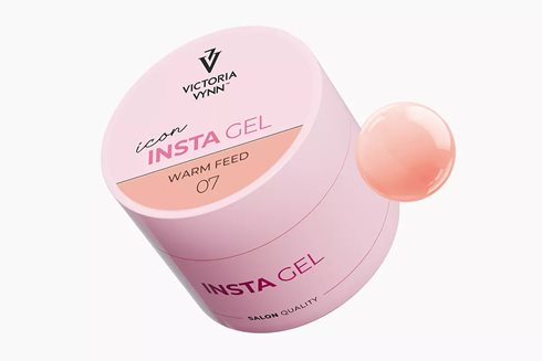 INSTA GEL 07 Warm Feed 40 ml - żel budujący samopoziomujący