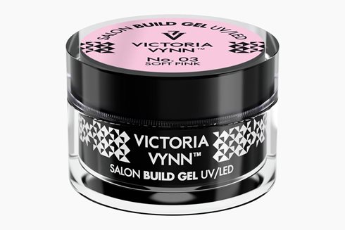 BUILD GEL 03 Soft Pink 50 ml - żel budujący samopoziomujący