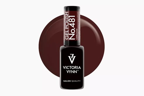 GEL POLISH 481 Oxblood 8 ml - lakier hybrydowy