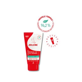Akileine Żel tonizujący do stóp 75 ml - żel intensywnie odświeżający