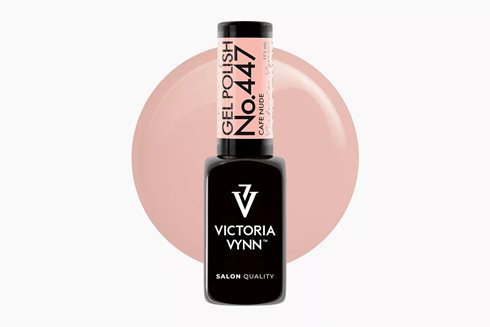 GEL POLISH 447 Cafe Nude 8 ml - lakier hybrydowy