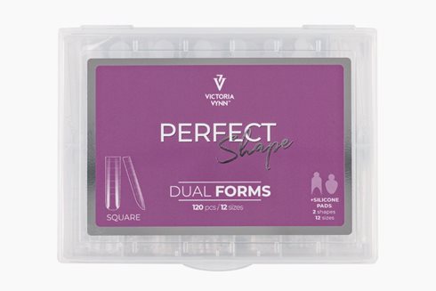 PERFECT SHAPE DUAL FORMS Square 120 pcs - formy górne