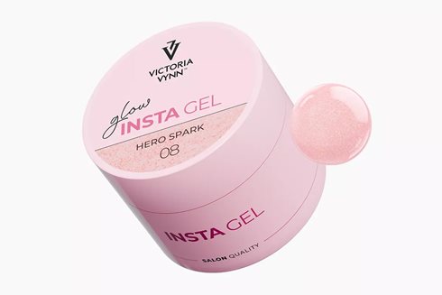 INSTA GEL 08 Hero Spark 40 ml - żel budujący samopoziomujący