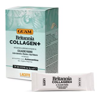 GUAM Britannia Collagen+ 14 x 5 g - suplement diety z kolagenem morskim