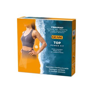 GUAM Power Fit Top Grey L-XL - top ujędrniająco-modelujący