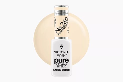 PURE CREAMY HYBRID 260 Morning Star 8 ml - lakier hybrydowy