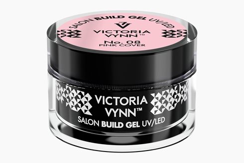 BUILD GEL 08 Pink Cover 50 ml - żel budujący samopoziomujący