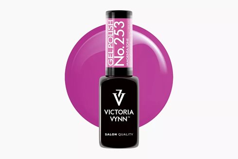 GEL POLISH 253 Magenta Tone 8 ml - lakier hybrydowy
