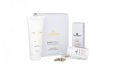 Exobody Daily Care Set Slim Elixir - krem do ciała 200 ml + suplement wyszczuplający