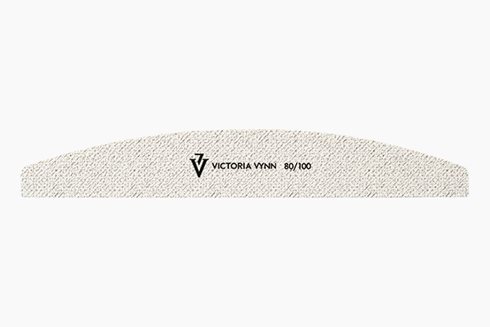 NAIL FILE 80/100 White Crescent - pilnik do paznokci