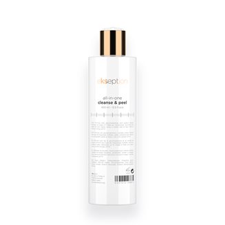 all-in-one cleanse & peel 400 ml - mleczko oczyszczające do demakijażu