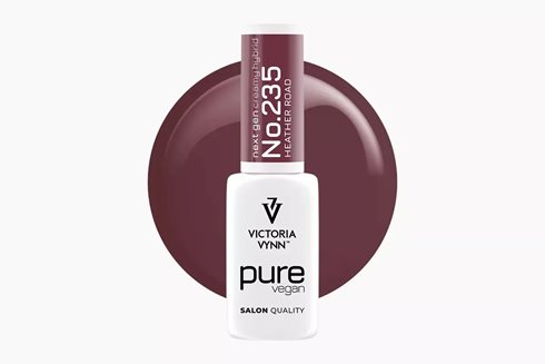 PURE VEGAN CREAMY HYBRID 235 Heather Road 8 ml - lakier hybrydowy