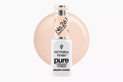 PURE CREAMY HYBRID 261 Spring Mist 8 ml - lakier hybrydowy