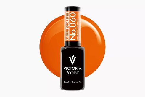 GEL POLISH 060 Energetic Orange 8 ml - lakier hybrydowy