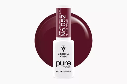 PURE VEGAN CREAMY HYBRID 052 Femme Fatale 8 ml - lakier hybrydowy