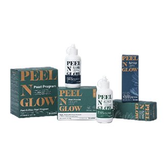 Peel-N-Glow 30 x 2,5 g + 2 x 150 ml - zestaw do peelingu perłowego (30 zabiegów)
