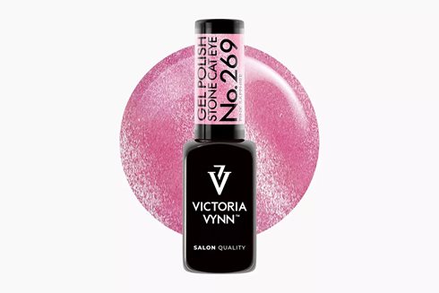 GEL POLISH 269 Cat Eye Pink Sapphire 8 ml - lakier hybrydowy
