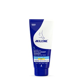 Akileine Maska nocna 2 w 1 100 ml - maska do bardzo suchych stóp