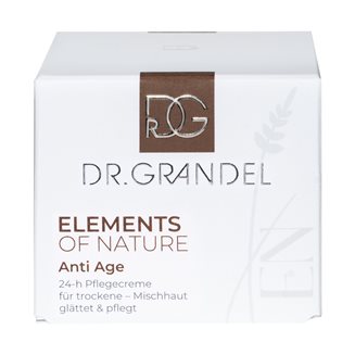 Elements of Nature Anti Age 50 ml - krem przeciwzmarszczkowy 24h z karotenem i wapniem