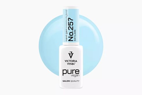 PURE VEGAN CREAMY HYBRID 257 Skylark 8 ml - lakier hybrydowy
