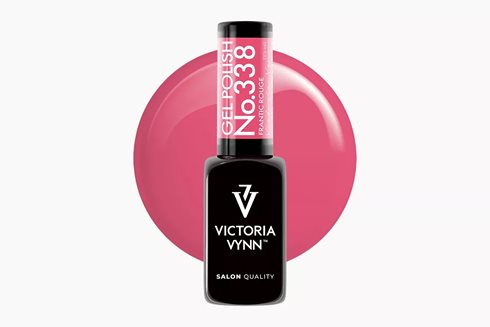GEL POLISH 338 Frantic Rouge 8 ml - lakier hybrydowy